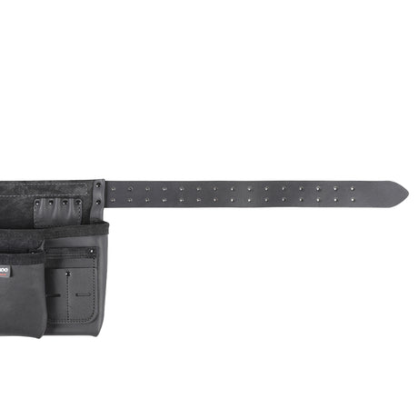 Buckaroo Apron Belt 2.0 leather tool belt with an adjustable fit and modular quick-release system, handmade in Australia from premium Australian leather.