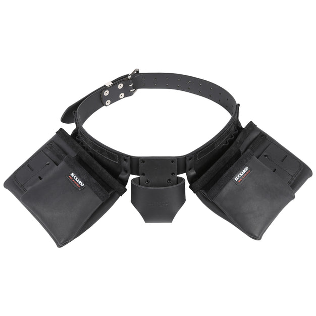 Buckaroo Apron Belt 2.0 leather tool belt with an adjustable fit and modular quick-release system, handmade in Australia from premium Australian leather.