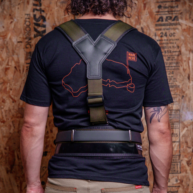 Signature Back Support Tool Belt + Suspenders