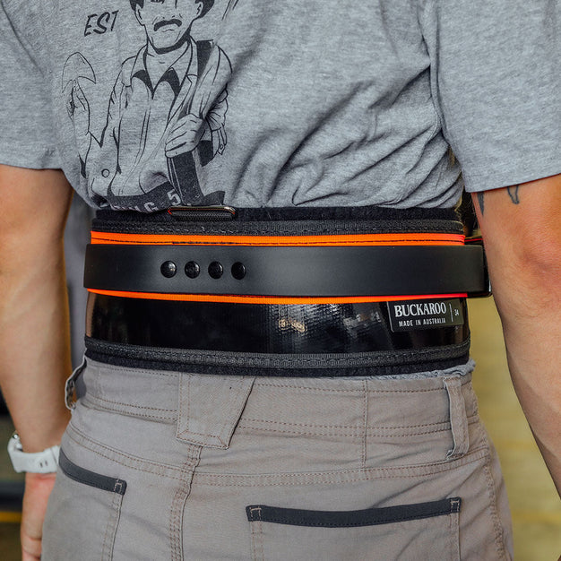 Back Support Miners Belt with extra quick release strap