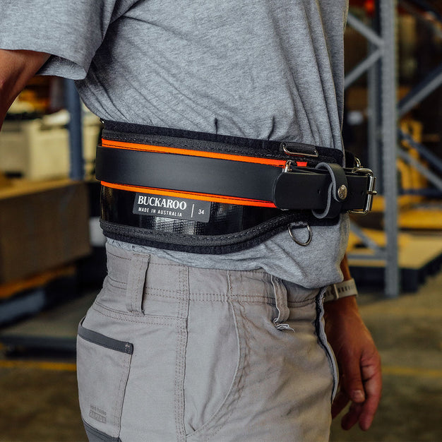 Back Support Miners Belt with extra quick release strap