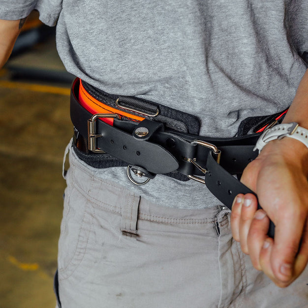 Back Support Miners Belt with extra quick release strap