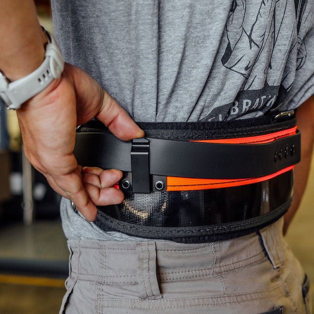 Back Support Miners Belt with extra quick release strap