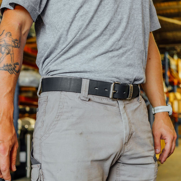 Leather Uniform Belt