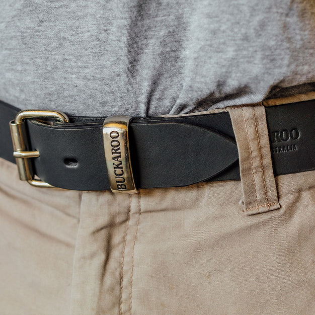 Leather Uniform Belt