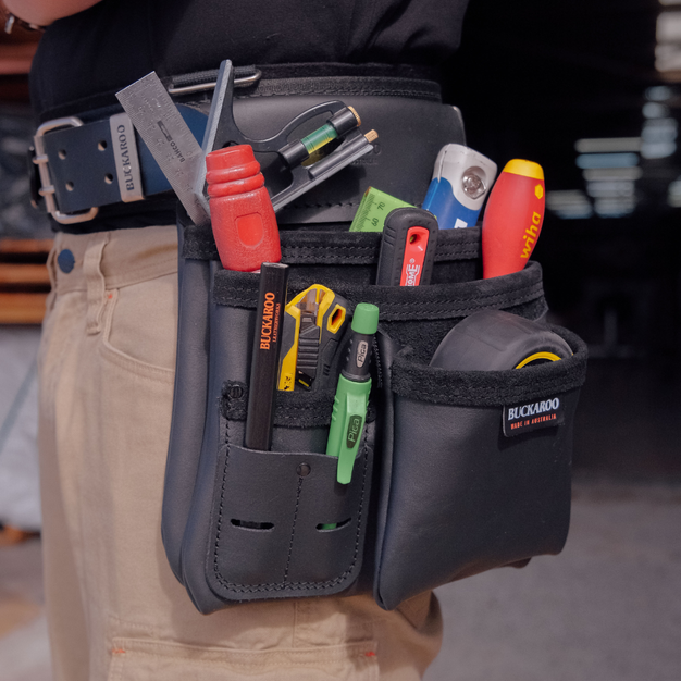 2 Pocket & Pouch Nail Bag