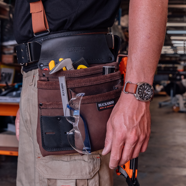 Heritage 2 Pocket & Pouch Nail Bag