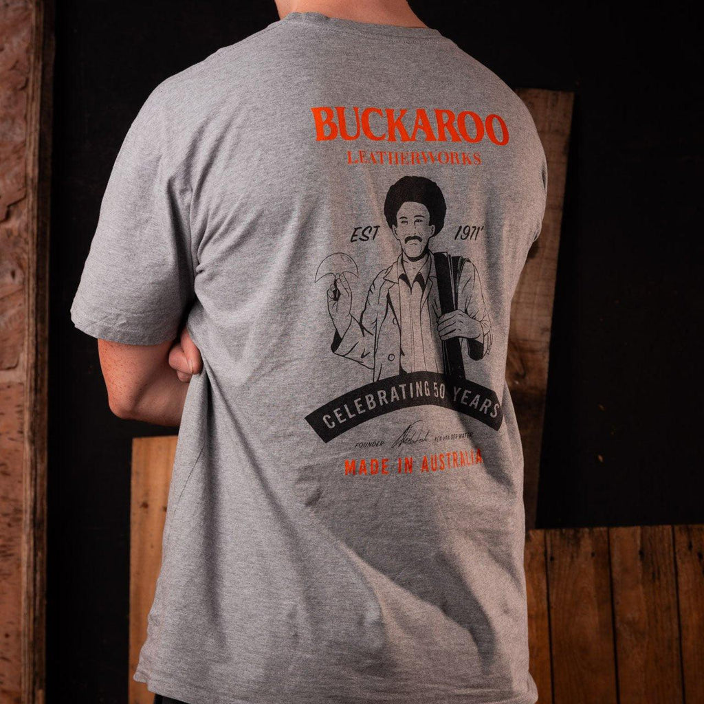 50th Anniversary T-Shirt - Buckaroo Belts