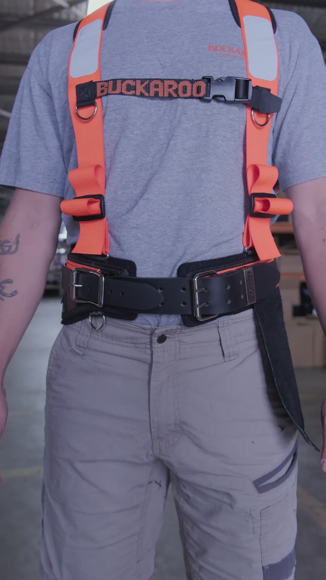 Steel Fixer Back Support Tool Belt – Buckaroo Belts
