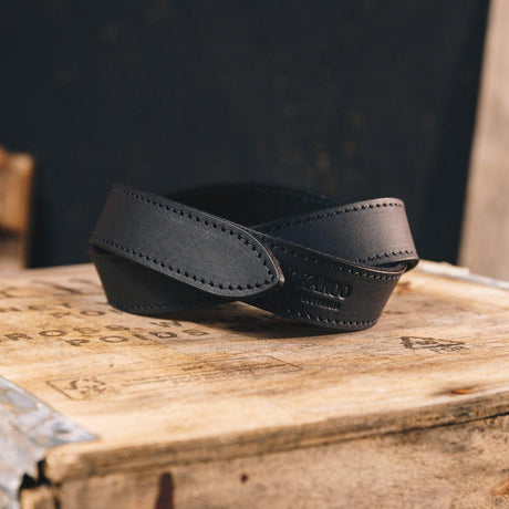 Leather velcro belt best sale